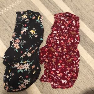 Carters 4t blouses